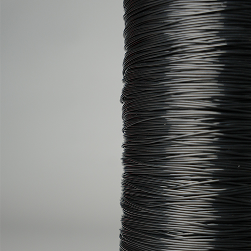 Single nylon shoelace thread